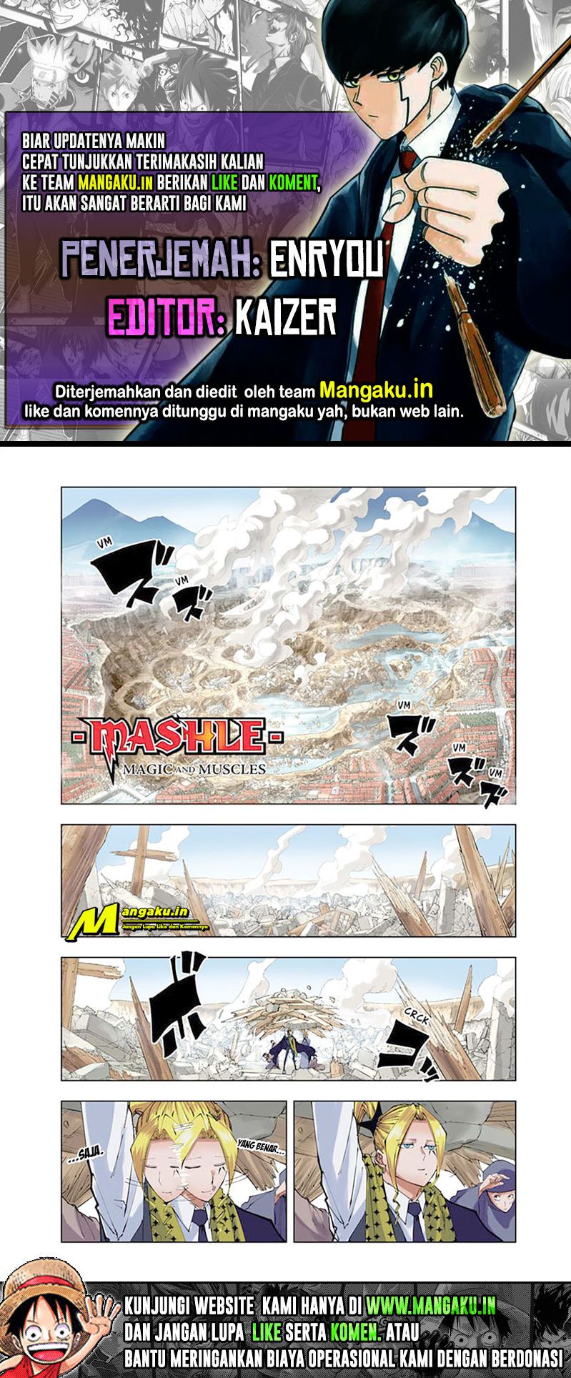 Mashle: Magic and Muscles chapter 114